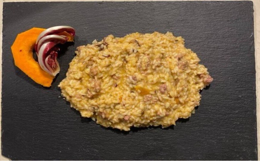 Risotto con radicchio, salsiccia angus e zucca -17- risotto-con-radicchio-salsiccia-angus-e-zucca